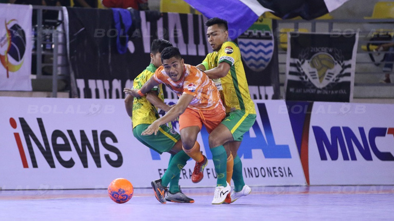 Hasil Pertandingan Futsal Maestro vs Tim Karyawan di Hari Pertama Ekonomi Cup