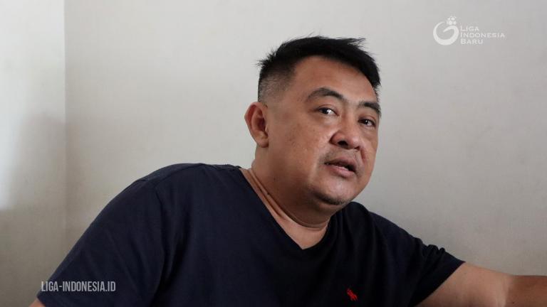 General Manager (GM) Arema FC, Ruddy Widodo saat ditemui awak media