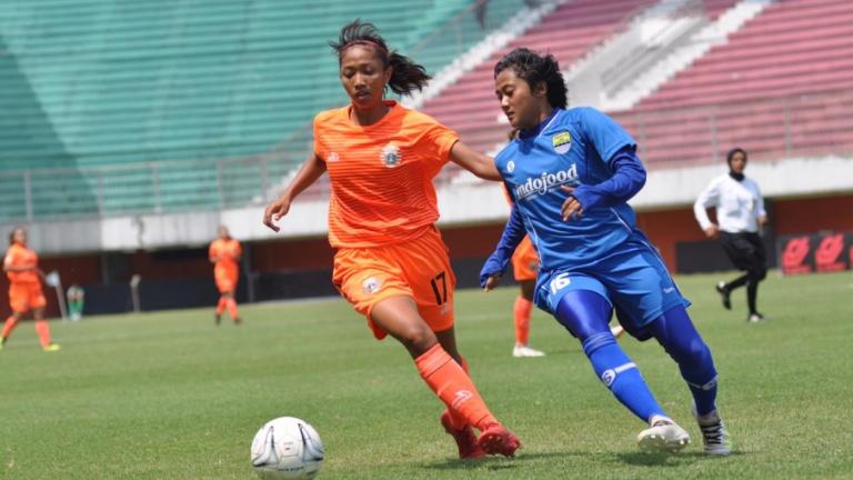 Hasil Liga 1 Putri: Persija Kalahkan Persib, Tira  