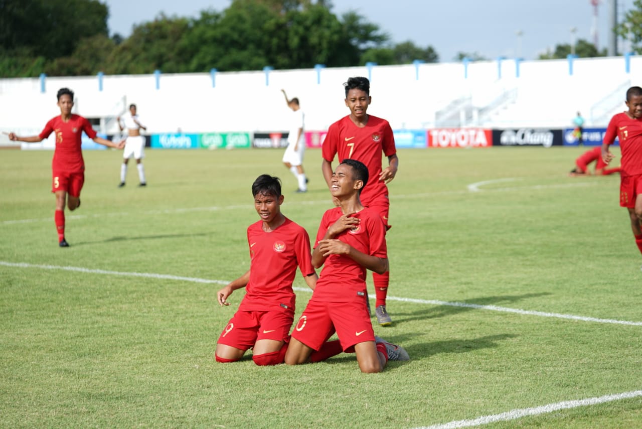 Piala AFF U-15: Galeri Foto Timnas Indonesia Vs Timor ...