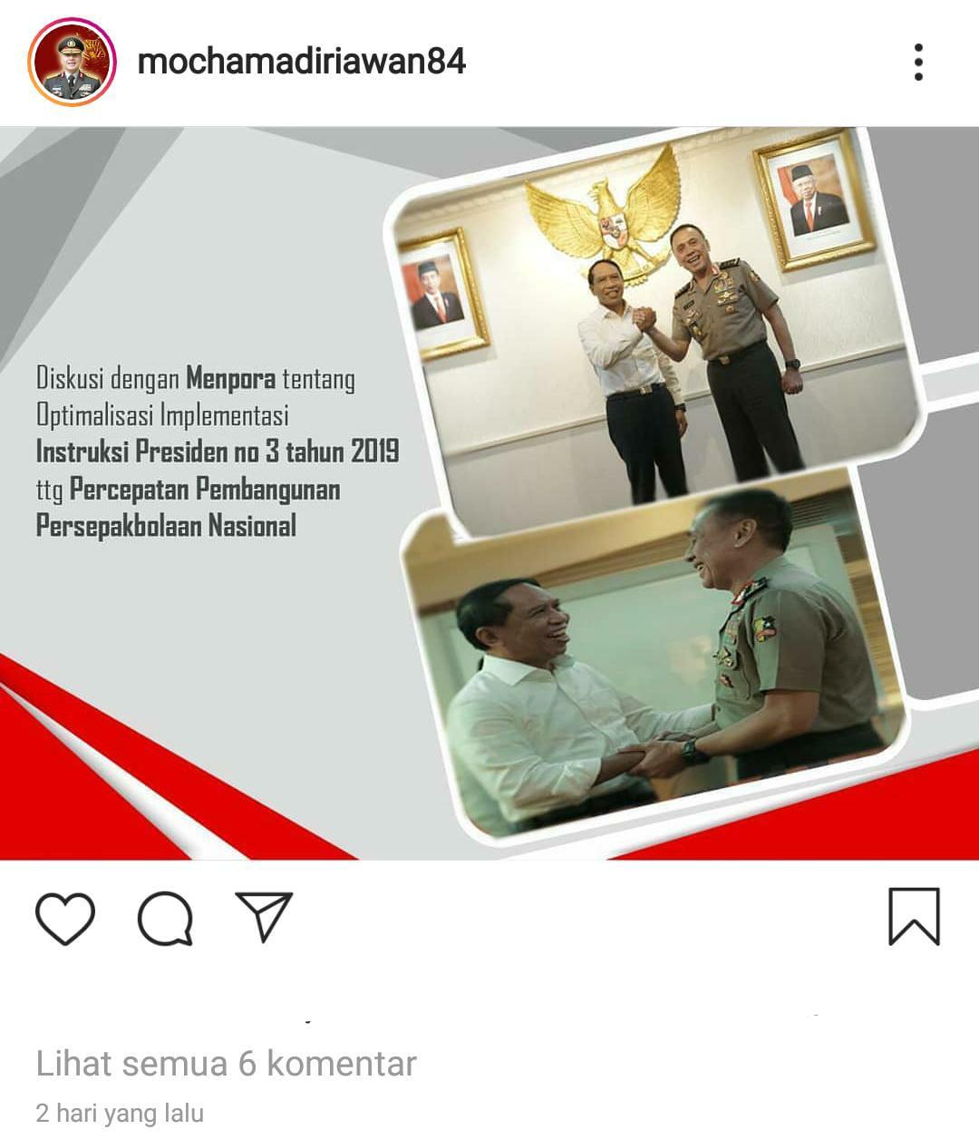 Menpora Tegaskan Pemerintah Tidak Berpihak Ke Salah Satu Caketum