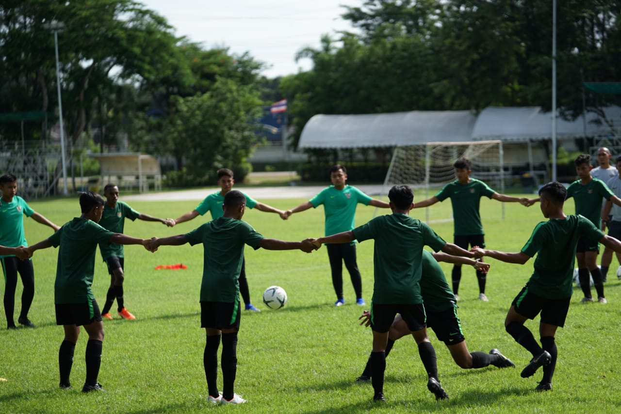 Piala AFF U-16: Galeri Foto Latihan Timnas Indonesia, 26 Juli 2019