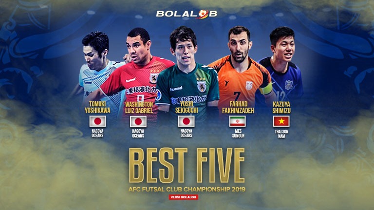 Inilah Best Five Afc Futsal Club Championship 2019 Versi Bolalob Bolalob Com