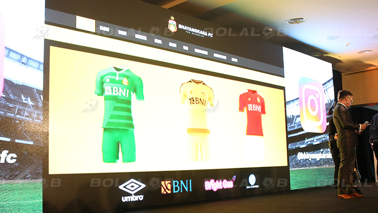 Bhayangkara FC Resmi Perkenalkan 3 Warna Jersey Anyar - Bolalob.com