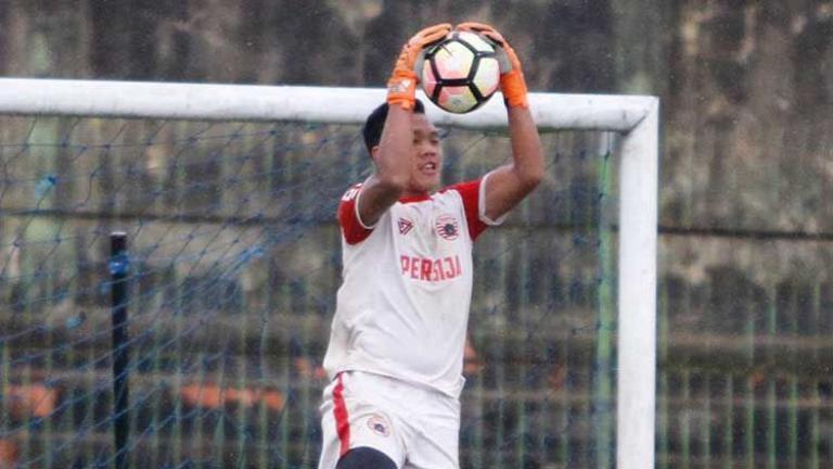 Kiper Persija Jakarta Siap Bersaing Rebut Posisi Kiper Utama Timnas U