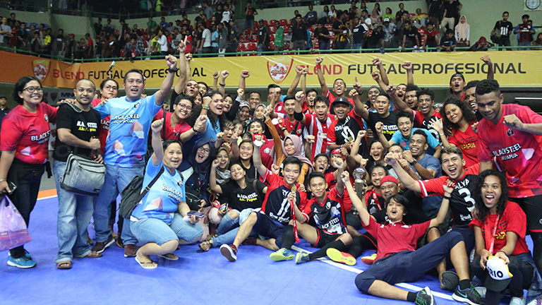 Galeri Foto Laga Final Pro Futsal  League 2019 Black  Steel  