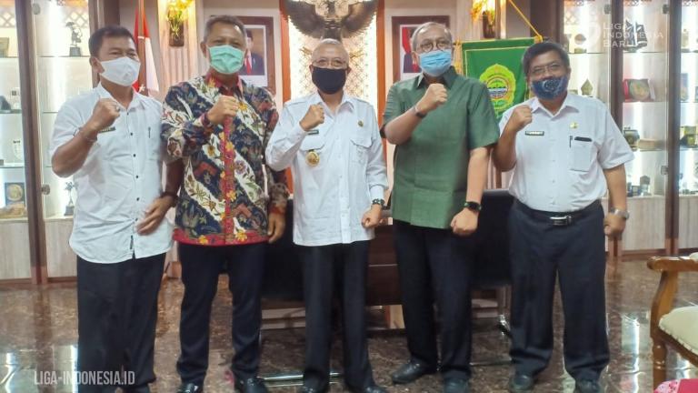Direksi PT LIB terus melakukan safari ke pemerintah daerah di DIY untuk kelancaran kompetisi Liga 1 2020