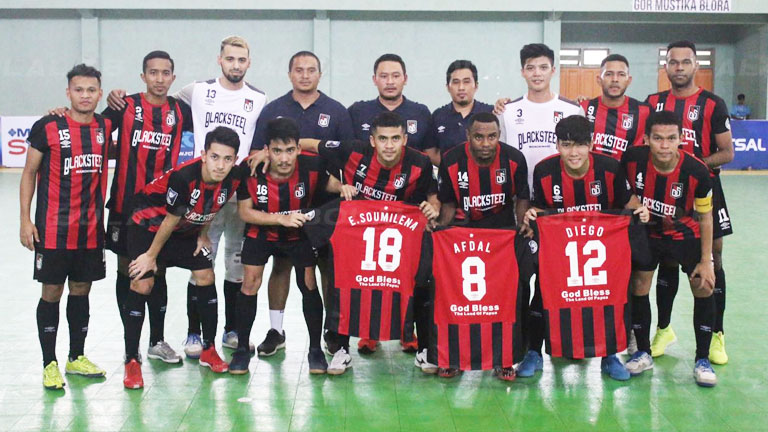 Inilah Skuat Black  Steel  Manokwari di Pro Futsal  League 