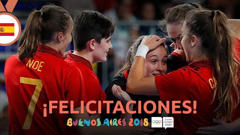 Bantai Bolivia, Spanyol Raih Perunggu Cabor Futsal Putri ...