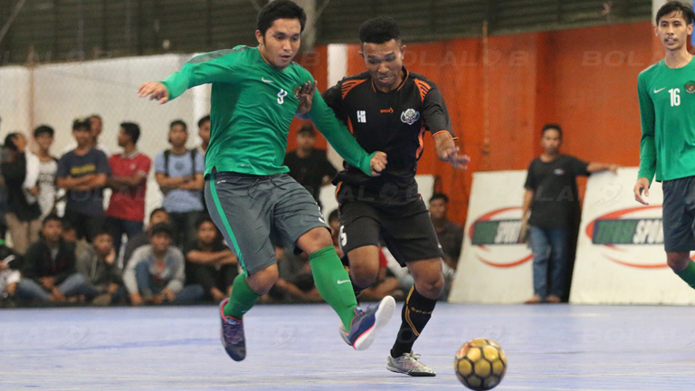 Banjir Gol Warnai Kemenangan Timnas Futsal  Atas Black  