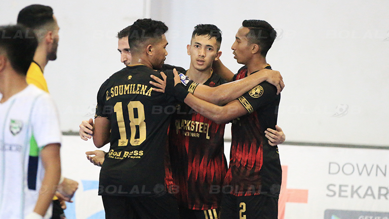 Bantai Futsal  35 Bandung Black  Steel  Manokwari Lolos ke 