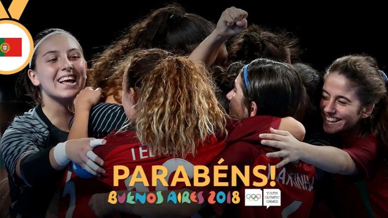 Bungkam Jepang, Portugal Raih Emas Futsal Putri Olimpiade Remaja 2018 - Bolalob.com
